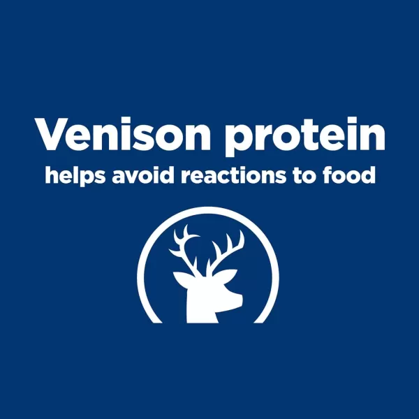 imageHills Prescription Diet dd Food Sensitivities Grain Free Potato amp Venison Flavor Dry Dog Food Veterinary Diet 25 lb Bag40000 Fl Oz Pack of 1