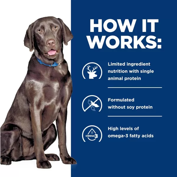 imageHills Prescription Diet dd Potato amp Venison Recipe 13oz 12Pack Wet FoodHills Prescription Diet dd Potato amp Venison Recipe 13oz 12Pack Wet Food