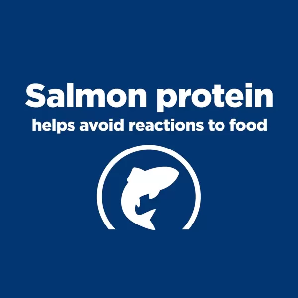 imageHills Prescription Diet dd SkinFood Sensitivities Grain Free Potato amp Salmon Flavor Dry Dog Food Veterinary Diet 25 lb Bag12 x 13 oz Cans