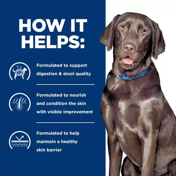 imageHills Prescription Diet dd SkinFood Sensitivities Potato amp Venison Formula Dry Dog Food Veterinary Diet 176 lb Bag176 Pound Pack of 1