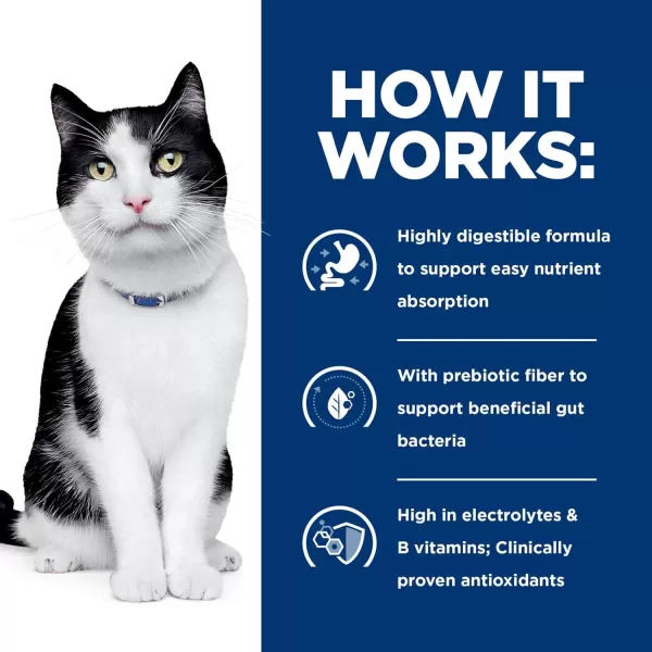 imageHills Prescription Diet id Digestive Care Chicken Flavor Dry Cat Food Veterinary Diet 85 lb Bag4 Pound Pack of 1
