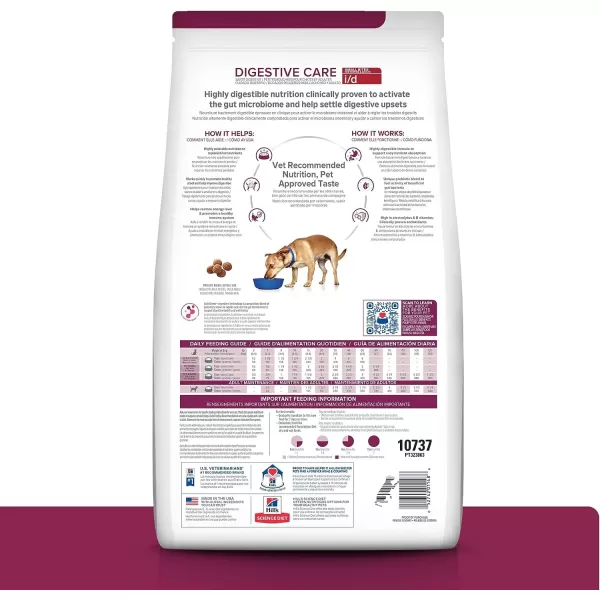 imageHills Prescription Diet id Digestive Care Chicken Flavor Dry Dog Food Veterinary Diet 275 lb Bag7 Pound Pack of 1
