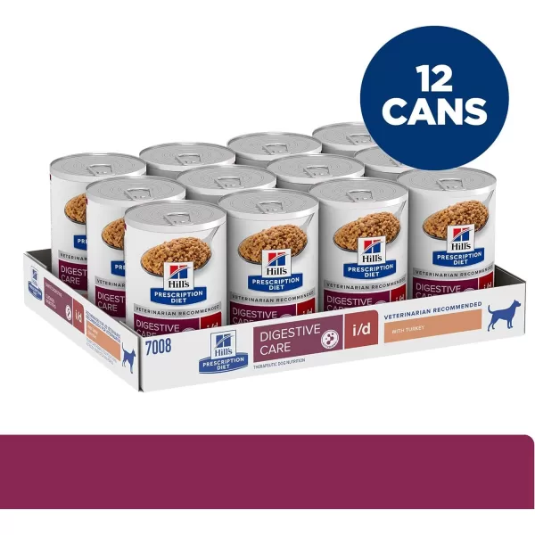 imageHills Prescription Diet id Digestive Care Chicken amp Vegetable Stew Canned Dog Food Veterinary Diet 125 oz 12Pack Wet Food13 Ounce Pack of 12