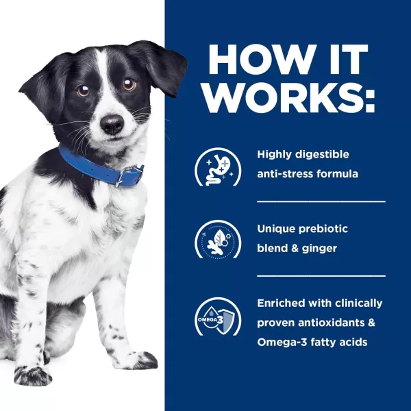 imageHills Prescription Diet id Stress Digestive Care Chicken Flavor Dry Dog Food Veterinary Diet 1433 lb Bag1433 Pound Pack of 1