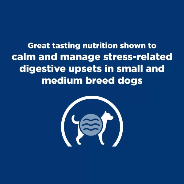 imageHills Prescription Diet id Stress Digestive Care Chicken Flavor Dry Dog Food Veterinary Diet 1433 lb Bag24 x 55 oz Cans