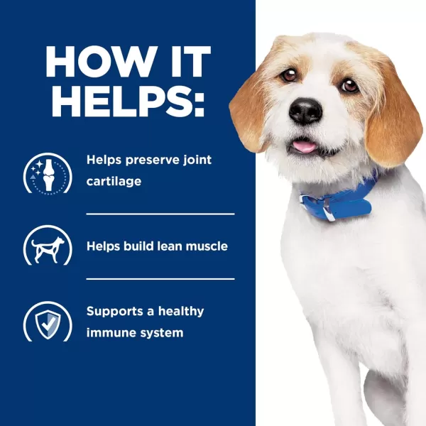 imageHills Prescription Diet jd Joint Care Chicken Flavor Dry Dog Food Veterinary Diet 85 lb BagChicken Small Bites 85 Pound Pack of 1