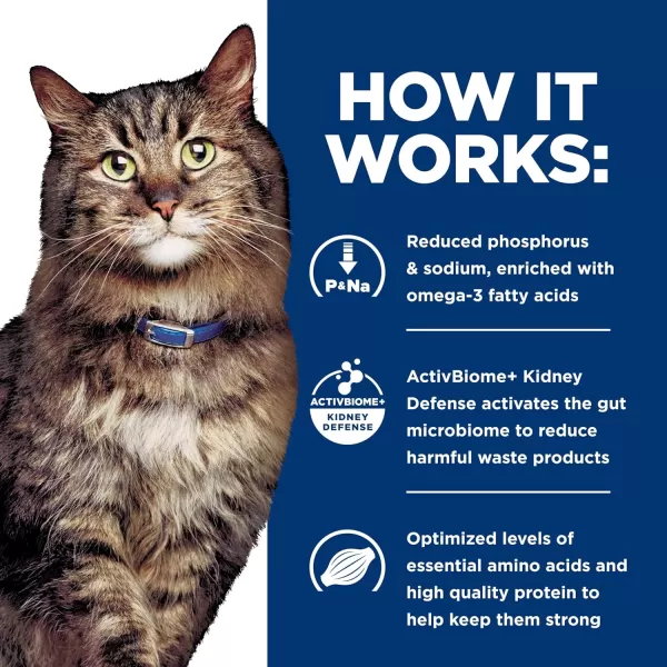 imageHills Prescription Diet kd Early Support Kidney Care Chicken Vegetable amp Rice Stew Canned Cat Food Veterinary Diet 29 oz 24Pack Wet Food4 Pound Pack of 1