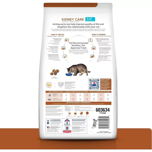 imageHills Prescription Diet kd Early Support Kidney Care Chicken Vegetable amp Rice Stew Canned Cat Food Veterinary Diet 29 oz 24Pack Wet Food4 Pound Pack of 1