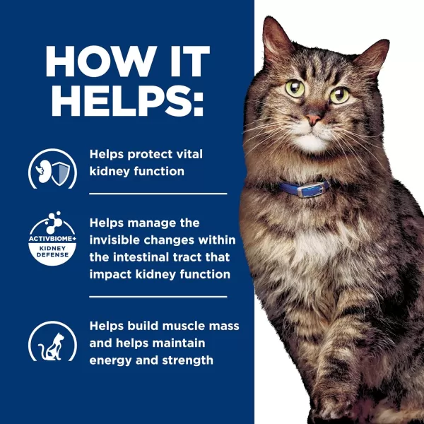 imageHills Prescription Diet kd Early Support Kidney Care Chicken Vegetable amp Rice Stew Canned Cat Food Veterinary Diet 29 oz 24Pack Wet Food4 Pound Pack of 1