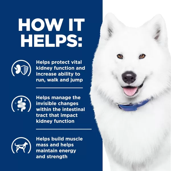 imageHills Prescription Diet kd Kidney Care  jd Joint Care Chicken amp Vegetable Stew Flavor Wet Dog Food Veterinary Diet 125 oz Cans 12Pack85 Pound Pack of 1