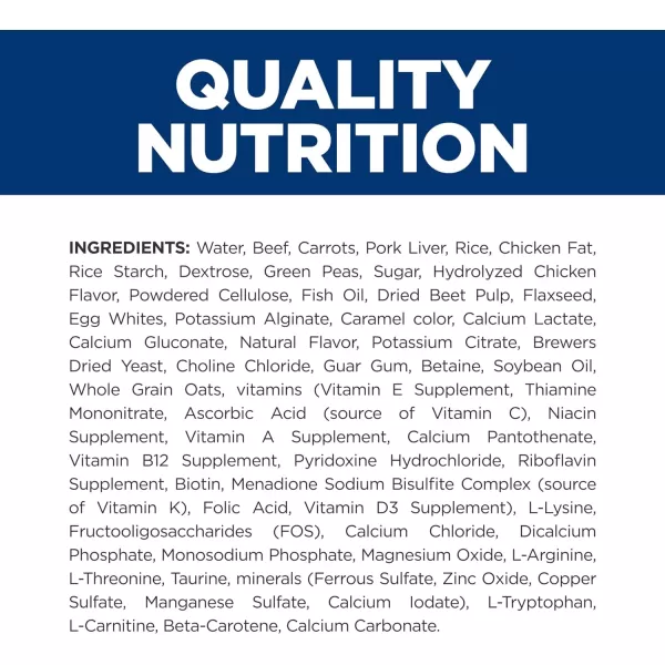 imageHills Prescription Diet kd Kidney Care Beef amp Vegetable Stew Wet Dog Food Veterinary Diet 125 oz Cans 12PackBeef amp Vegetable Stew 125 Ounce Pack of 12