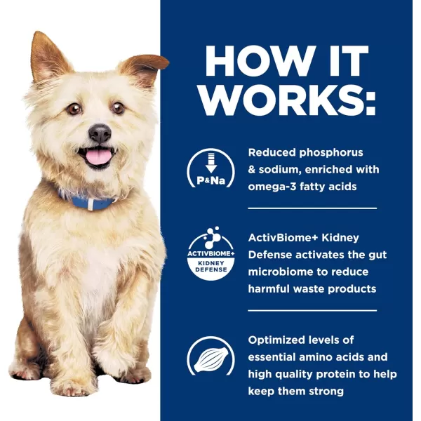 imageHills Prescription Diet kd Kidney Care with Lamb Wet Dog Food Veterinary Diet 13 oz Cans 12Pack13 Ounce Pack of 12