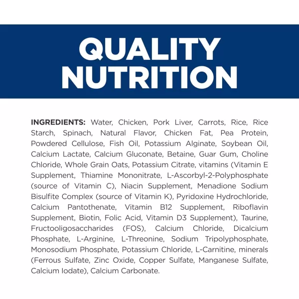 imageHills Prescription Diet kd Kidney Care with Tuna Wet Cat Food Veterinary Diet 55 oz Cans 24PackChicken amp Vegetable Stew 29 Ounce Pack of 24