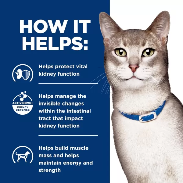 imageHills Prescription Diet kd Kidney Care with Tuna Wet Cat Food Veterinary Diet 55 oz Cans 24PackPt Chicken 55 Ounce Pack of 24