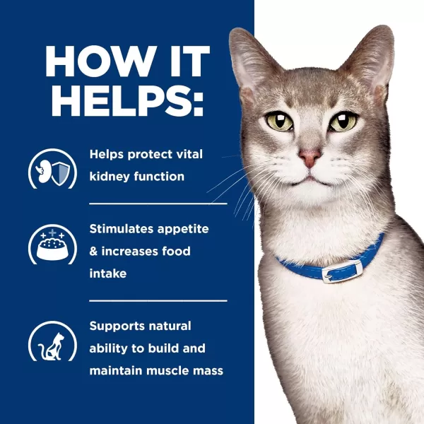 imageHills Prescription Diet kd Kidney Care with Tuna Wet Cat Food Veterinary Diet 55 oz Cans 24PackPt Tuna 24 x 55 oz