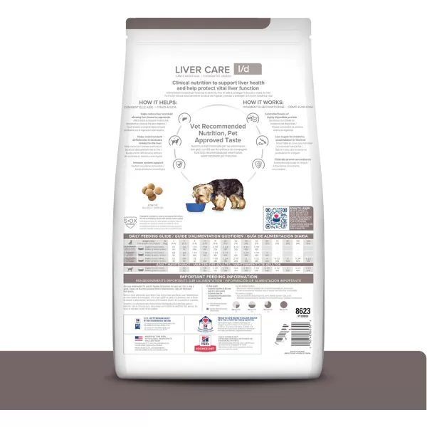 imageHills Prescription Diet ld Liver Care Wet Dog Food Veterinary Diet 13 oz Cans 12Pack176 Pound Pack of 1