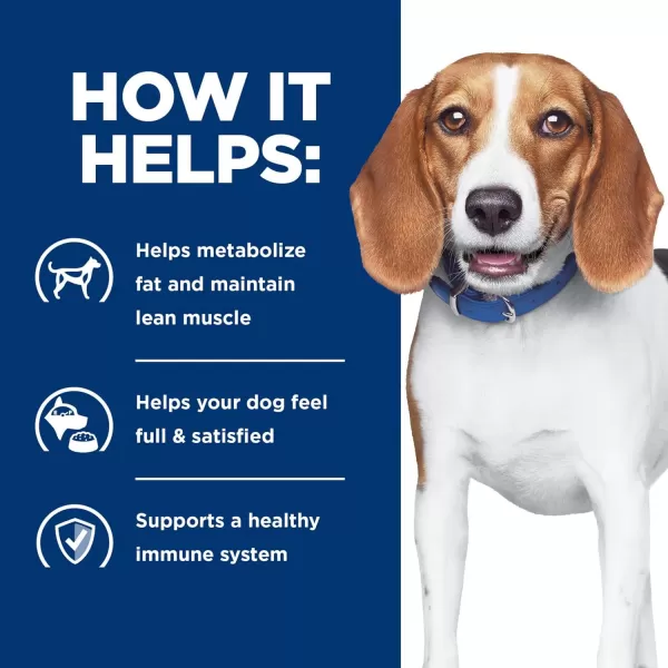 imageHills Prescription Diet rd Weight Reduction Chicken Flavor Dry Dog Food Veterinary Diet 176 lb Bag12 x 123 oz Cans