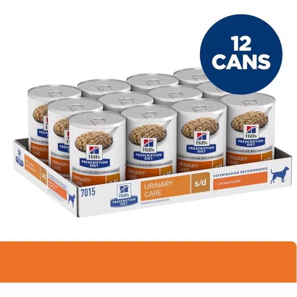 imageHills Prescription Diet sd Urinary Care Wet Dog Food Veterinary Diet 13 oz Cans 12PackHills Prescription Diet sd Urinary Care Wet Dog Food Veterinary Diet 13 oz Cans 12Pack
