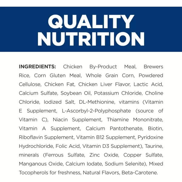 imageHills Prescription Diet td Dental Care Chicken Flavor Dry Cat Food Veterinary Diet 4 lb Bag4 Pound Pack of 1