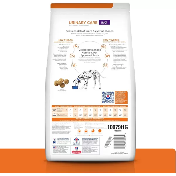 imageHills Prescription Diet ud Urinary Care Chicken Flavor Wet Dog Food Veterinary Diet 13 oz Cans 12Pack275 Pound Pack of 1