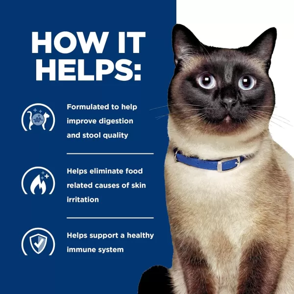 imageHills Prescription Diet zd SkinFood Sensitivities Dry Cat Food Veterinary Diet 85 lb BagHills Prescription Diet zd SkinFood Sensitivities Dry Cat Food Veterinary Diet 85 lb Bag