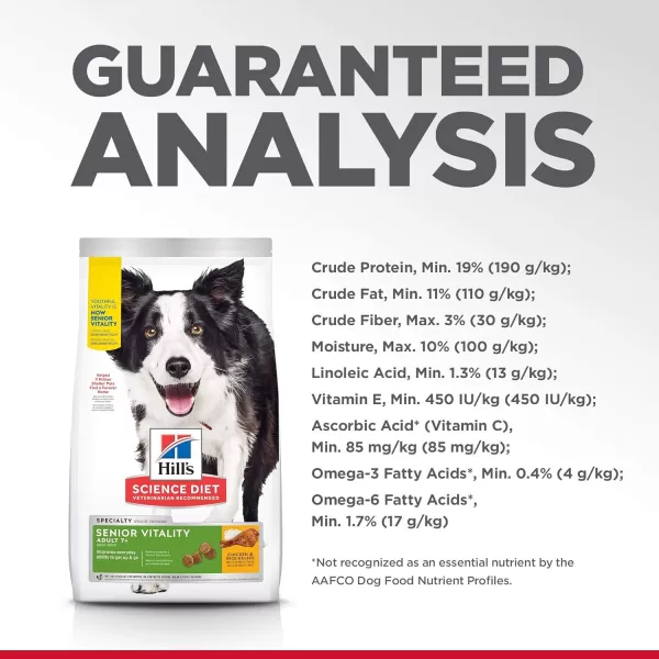 imageHills Science Diet Adult 7 Senior Vitality Dry Dog Food 125 lb BagHills Science Diet Adult 7 Senior Vitality Dry Dog Food 125 lb Bag
