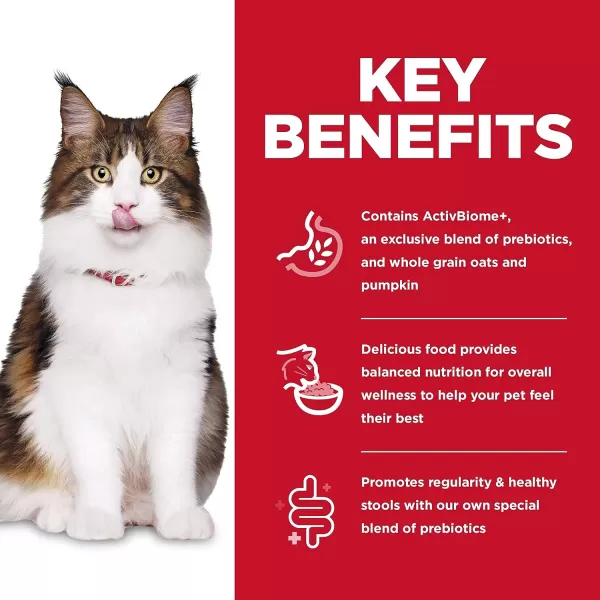 imageHills Science Diet Adult Cat Dry Perfect Digestion Chicken Brown Rice amp Whole Oats Recipe 13 lb BagHills Science Diet Adult Cat Dry Perfect Digestion Chicken Brown Rice amp Whole Oats Recipe 13 lb Bag