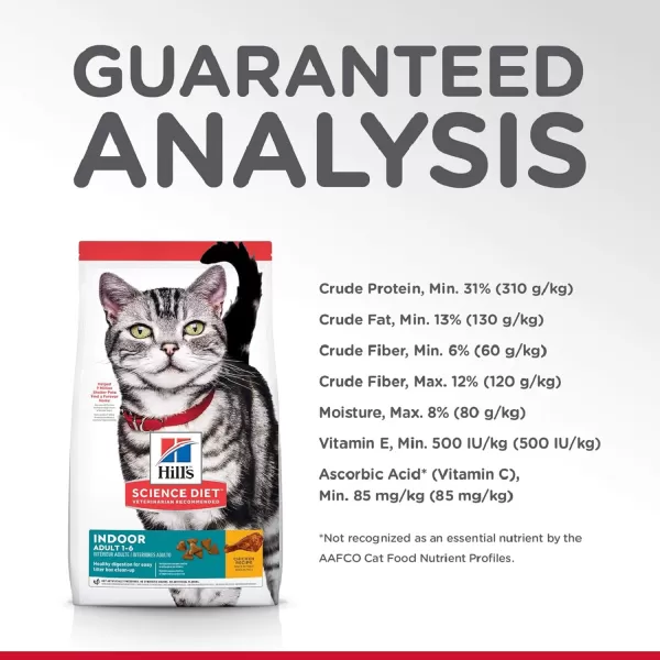 imageHills Science Diet Adult Indoor Chicken Recipe Dry Cat Food 155 lb Bag155 Pound Pack of 1