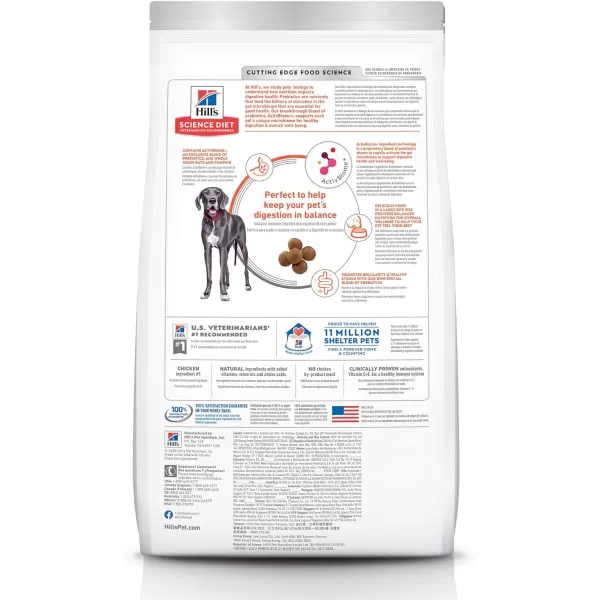 imageHills Science Diet Adult Large Breed Dog Dry Food Perfect Digestion Chicken Recipe 22 lb Bag12 Pound Pack of 1