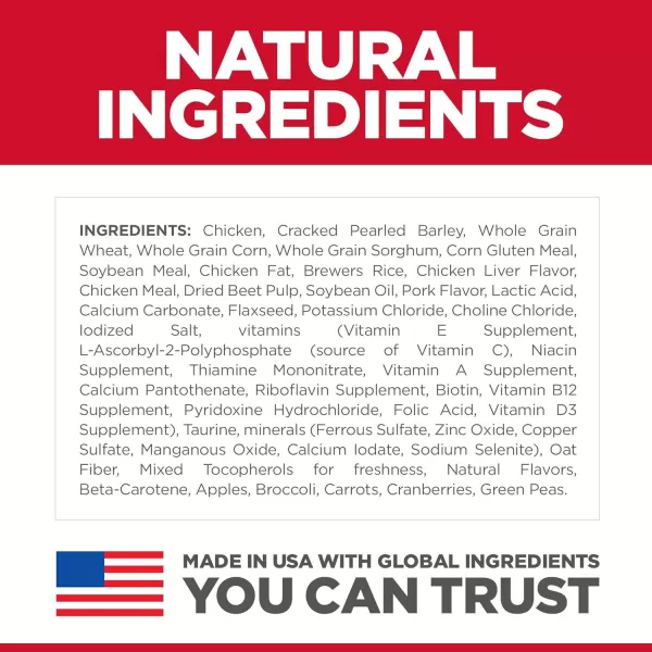 imageHills Science Diet Adult Large Breed Dry Dog Food Shippable Frustration Free Packaging Box Chicken amp Barley Recipe 35 lb BagChicken amp Barley 15 Pound Pack of 1