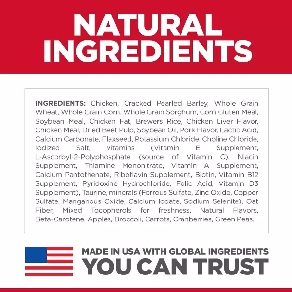 imageHills Science Diet Adult Large Breed Dry Dog Food Shippable Frustration Free Packaging Box Chicken amp Barley Recipe 35 lb BagChicken amp Barley 35 Pound Pack of 1