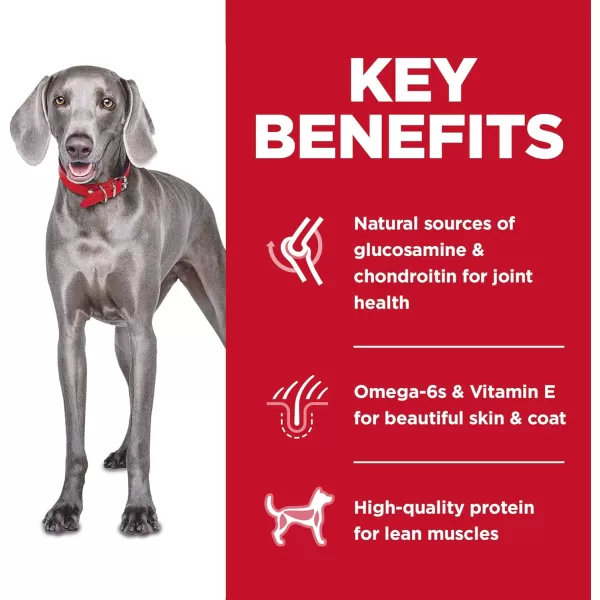 imageHills Science Diet Adult No Corn Wheat or Soy Large Breed Dry Dog Food Chicken Recipe 30 lb BagAdult 15 30 Pound Pack of 1