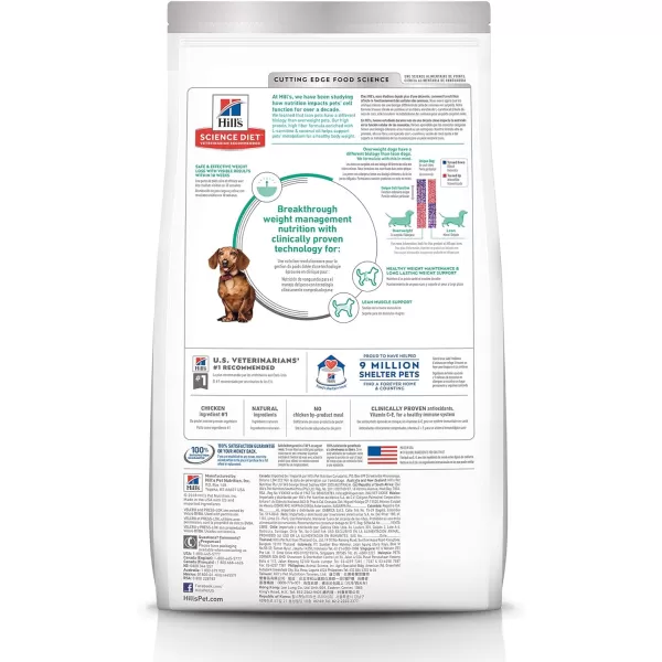 imageHills Science Diet Adult Perfect Weight Small amp Mini Chicken Recipe Dry Dog Food 15 lb BagHills Science Diet Adult Perfect Weight Small amp Mini Chicken Recipe Dry Dog Food 15 lb Bag