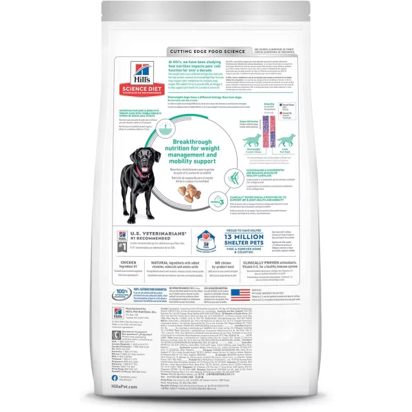 imageHills Science Diet Adult Perfect Weight amp Joint Support Large Breed Dry Dog Food Chicken Recipe 25 lb BagHills Science Diet Adult Perfect Weight amp Joint Support Large Breed Dry Dog Food Chicken Recipe 25 lb Bag