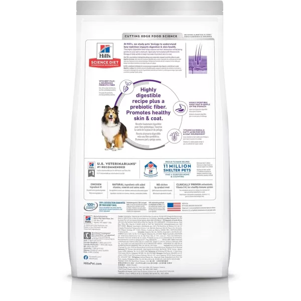 imageHills Science Diet Adult Sensitive Stomach amp Skin Chicken Recipe Dry Dog Food 36 lb BagVariety Bundle 2 Piece Set