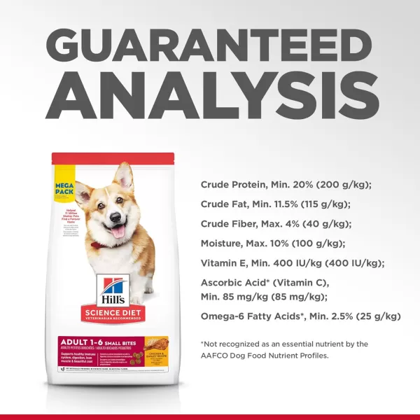 imageHills Science Diet Adult Small Bites Chicken amp Barley Dry Dog Food 45 lb Bag4500 Pound Pack of 1
