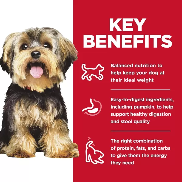 imageHills Science Diet Adult Small amp Toy Breed Dry Dog Food Chicken Meal amp Rice Recipe 155 lb BagLamb Meal amp Brown Rice 155 Pound Pack of 1