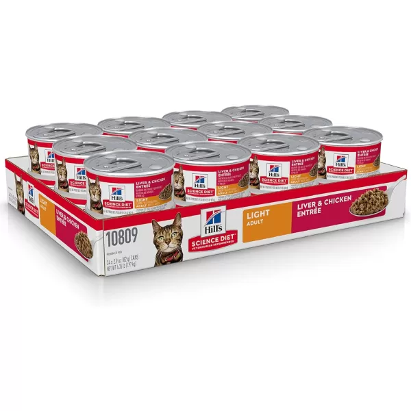 imageHills Science Diet Canned Wet Cat Food Adult Tender Chunks amp Gravy Recipes 55 oz Cans 24PackChicken 29 Ounce Pack of 24