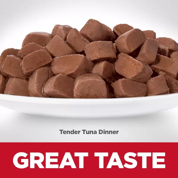 imageHills Science Diet Canned Wet Cat Food Adult Tender Chunks amp Gravy Recipes 55 oz Cans 24PackTuna 28 Ounce Pack of 24