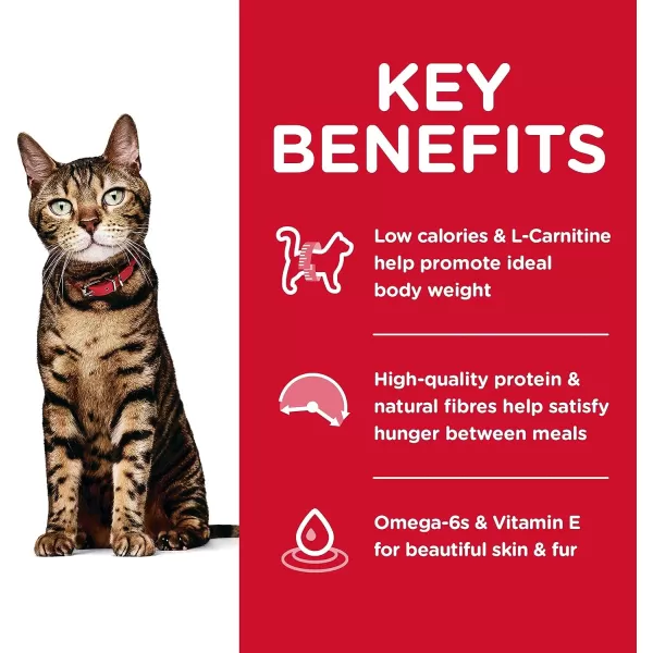 imageHills Science Diet Dry Cat Food Adult Light for Healthy Weight amp Weight Management Chicken Recipe 7 lb Bag16 Pound Pack of 1