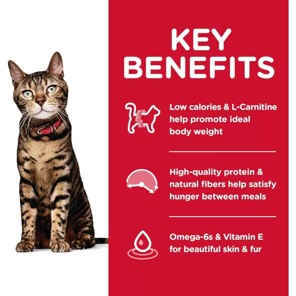 imageHills Science Diet Dry Cat Food Adult Light for Healthy Weight amp Weight Management Chicken Recipe 7 lb Bag7 Pound Pack of 1