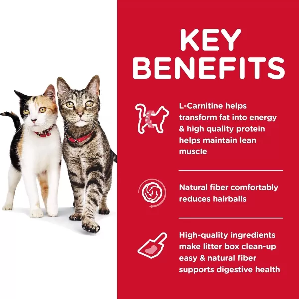 imageHills Science Diet Dry Cat Food Adult Multiple Benefit Chicken Recipe 155 lb Bag155 Pound Pack of 1