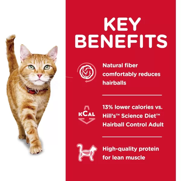imageHills Science Diet Dry Cat Food Light Adult Hairball Control Light for Healthy Weight amp Weight Management Chicken Recipe 155 lb Bag7 Pound Pack of 1