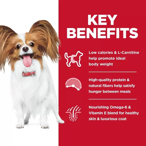 imageHills Science Diet Dry Dog Food Adult Light Small Paws Chicken Meal amp Barley Recipe 155 lb Bag155 Pound Pack of 1