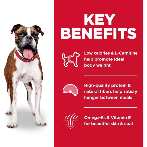 imageHills Science Diet Dry Dog Food Adult Light for Healthy Weight amp Weight Management 15 lb Bag30 Pound Pack of 1