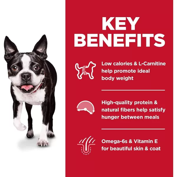 imageHills Science Diet Dry Dog Food Adult Light for Healthy Weight amp Weight Management Small Bites Chicken Meal amp Barley Recipe 5 lb Bag30 Pound Pack of 1