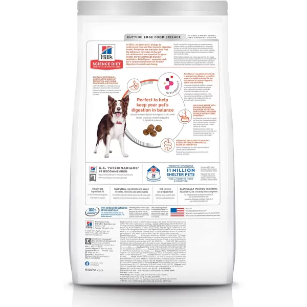imageHills Science Diet Dry Dog Food Adult Perfect Digestion Chicken Brown Rice amp Whole Oats Recipe 35 lb BagSalmon Oats amp Rice 22 Pound Pack of 1