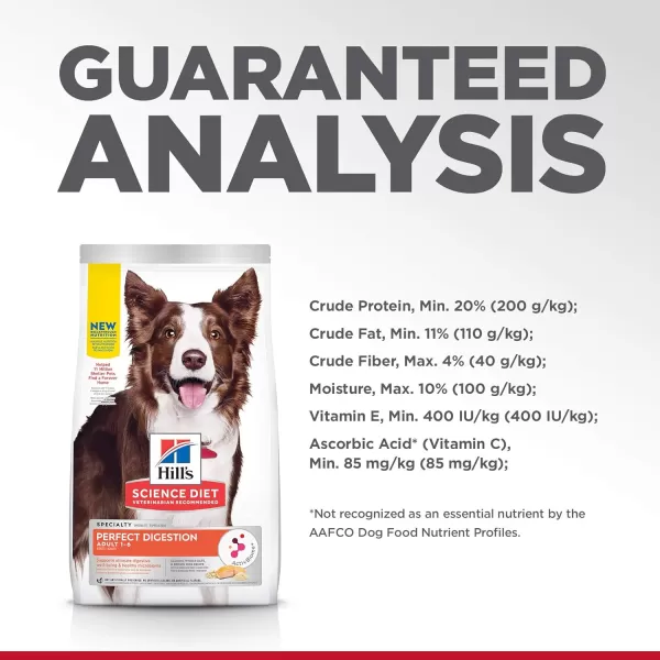 imageHills Science Diet Dry Dog Food Adult Perfect Digestion Chicken Brown Rice amp Whole Oats Recipe 35 lb BagSalmon Oats amp Rice 22 Pound Pack of 1