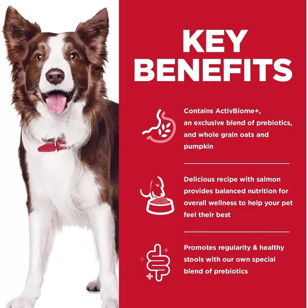 imageHills Science Diet Dry Dog Food Adult Perfect Digestion Chicken Brown Rice amp Whole Oats Recipe 35 lb BagSalmon Oats amp Rice 22 Pound Pack of 1