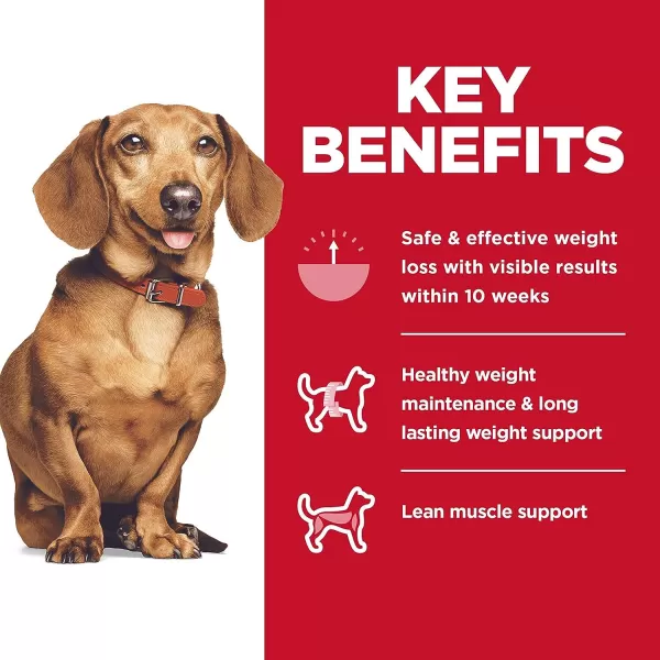 imageHills Science Diet Dry Dog Food Adult Perfect Weight for Healthy Weight amp Weight Management Small amp Mini Breeds Chicken Recipe 4 lb Bag125 Pound Pack of 1